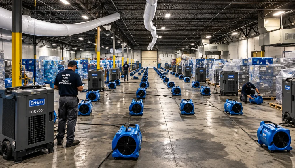 warehouse water damage repair - Protecting Inventory, Equipment, and Shipping Operations