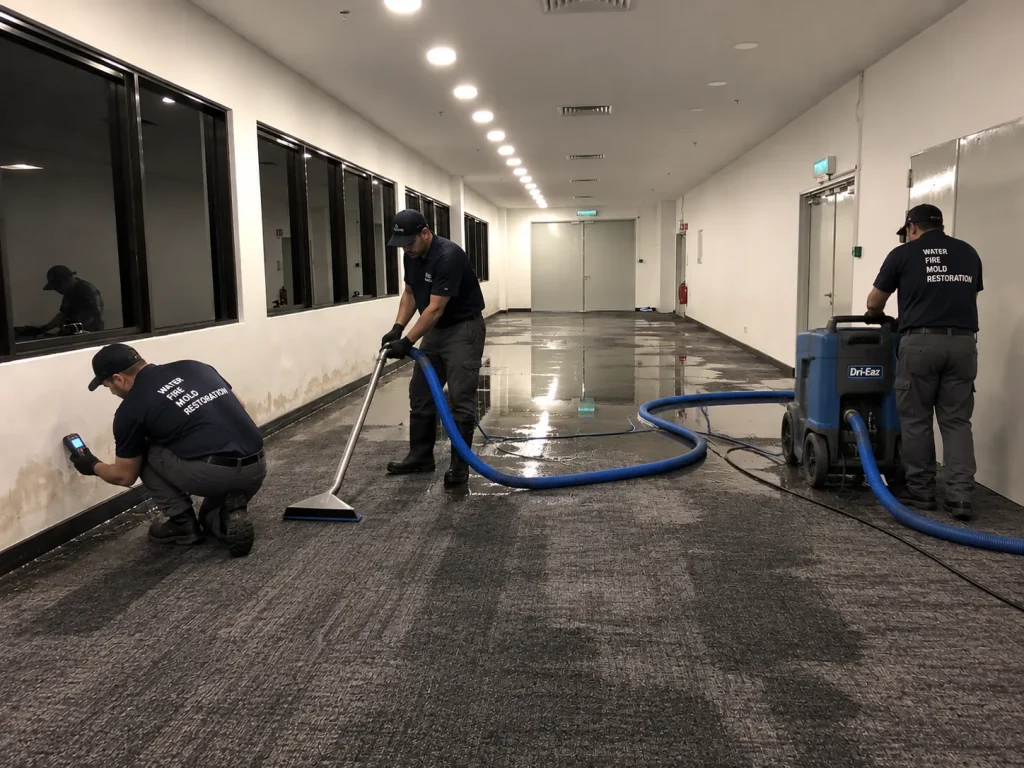 office water damage repair - Coordinating Cleanup in an Occupied Building