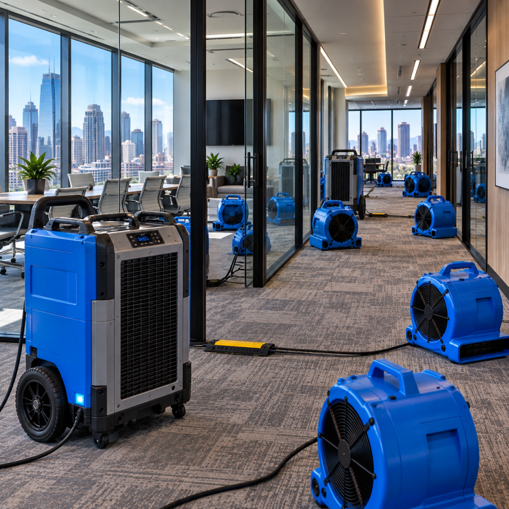 water damage repair restoration equipment home & buisness mitigation drying company (7)